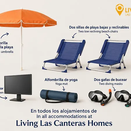 Apartamento Living Canteras Homes - Front-line