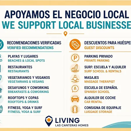 Living Canteras Homes - Front-line Apartamento *